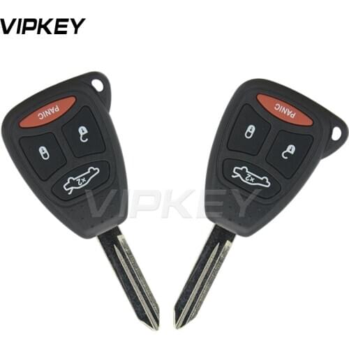 Remotekey 2pcs remote head key 4 button KOBDT04A 315mhz for Dodge Dakota Durango for Chrysler 300 Aspen for Jeep Grand Cherokee