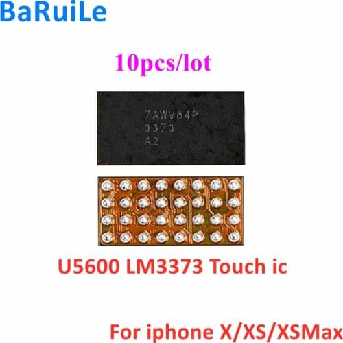 BaRuiLe 10pcs U5600 LM3373A1YKA LM3373A1 LM3373 3373 A2 Display Touch Power Chip Model IC for iphone X XS XS-MAX