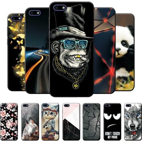 Y5 Prime 2018 Case For Huawei Y5 Prime 2018 Soft Silicone Case Cover on Y5 Prime 2018 Back Cover Protective Case Y5 Prime 2018