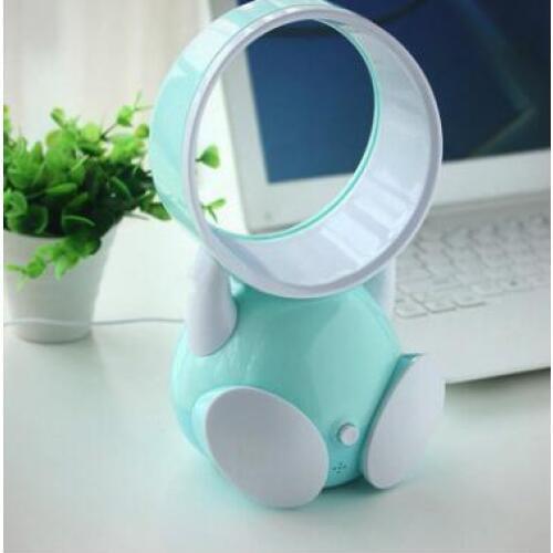 DC5V 2W Small size Desktop Lovely creative bladeless fan USB type 22X16cm