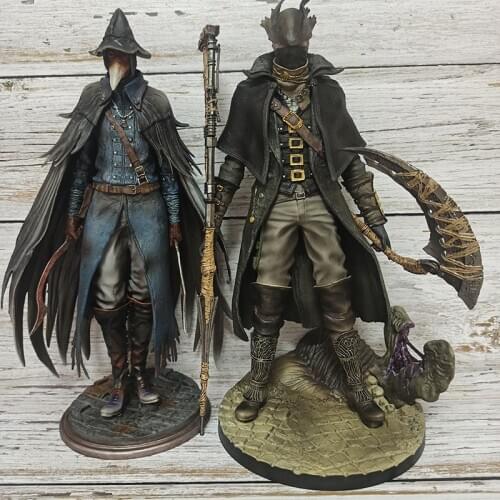 Bloodborne Figure Eileen The Crow Bloodborne The Old Hunter Sickle Hunter Action Figure Collection Model Toys Doll 30cm