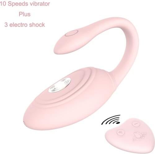 Electro sex plus 10 speed vibrator strapon remote control vibrator, Bending g spot clitoris vibrating panties Sex Toys For Women