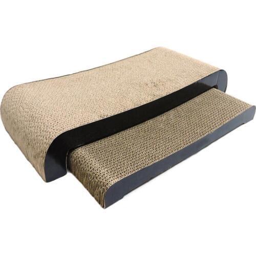 Cat Scratcher Cardboard Corrugated Paper Cats Scratch Board Grinding Nails Interactive Protecting Furniture Cat Scratcher Toy 4