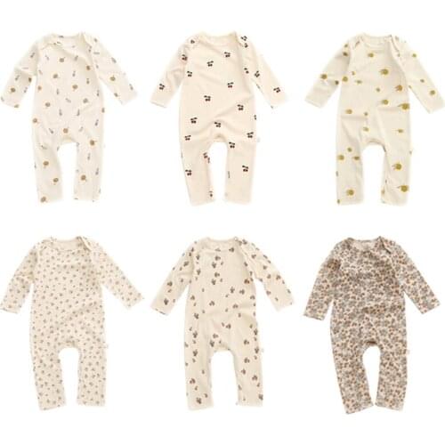 Fashion Newborn Baby Clothes Girl Romper Spring & Autumn Baby Boys Clothes Cotton Long Sleeve Infant Rompers 3-18 Months