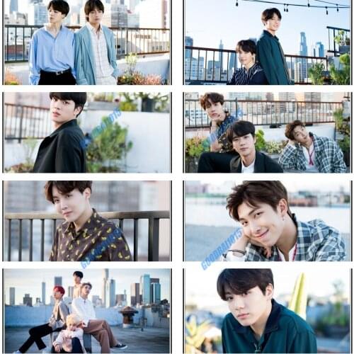 Square Round Diy Diamond Painting Embroidery Handmade Art Cross Stitch Kits Mosaic Kpop Bangtan 5D Boy Home Decor