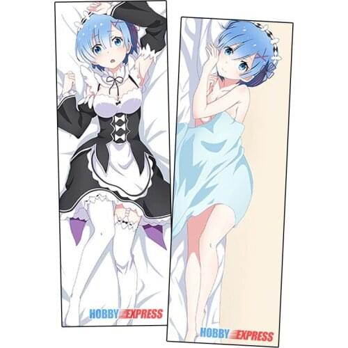 Hobby Express Anime Dakimakura Japanese Otaku Waifu Hugging Body Pillow Cover Rem Rezero YCDS224
