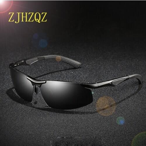 Men Classic Polarized Sunglasses Women Retro High Quality Driving Glasses Black Pilot Coating Mirror Eyewear Masculino Shades