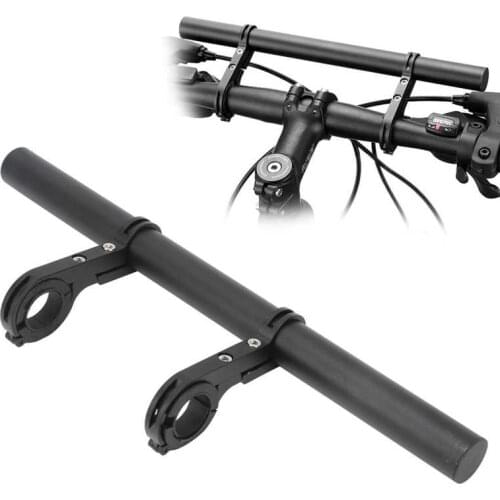 30CM Bicycle Handlebar Extended Bracket Bike Headlight Mount Bar Computer Holder Lantern Lamp Support Rack Bicycle Part