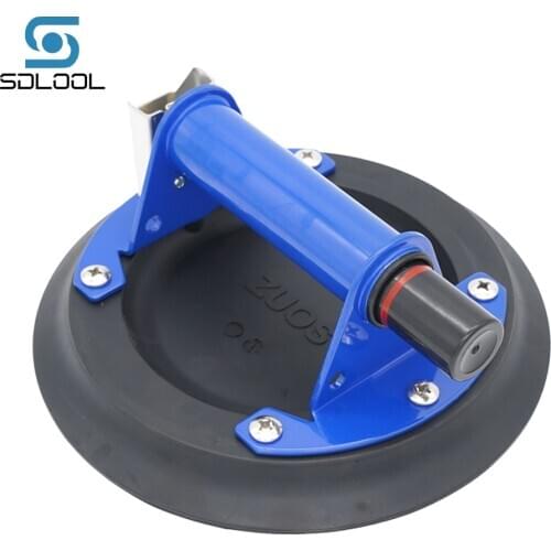 8’’ Vacuum Suction Cup Glass Lifter With Metal Handle for Stone Slab Marble Granite Glass Heavy Duty Lifting Tool