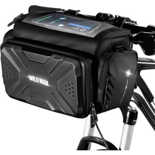 Waterproof GS6 Bicycle Bag EVA Hard Electric Scooter Heads Bag Folding Bikes Camera Bag Handlebar Bag 4L Large Capacity Bag