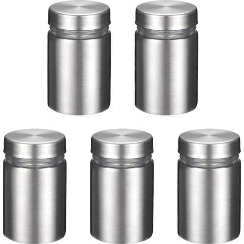 Uxcell Sign Standoffs Mounts Wall Glass Standoff Advertising Nails 19mm x 30mm 5pcs