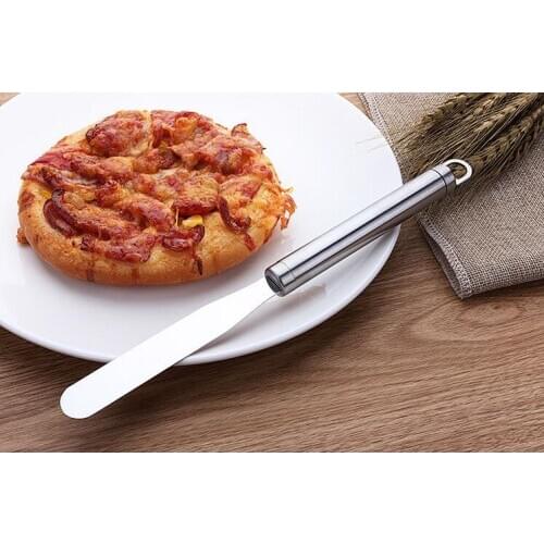 1PC Stainless Steel Cake Pizza Server Knife Wedding Cake Cutter Pizza Slicer and Server for Dining&Bar KX 239