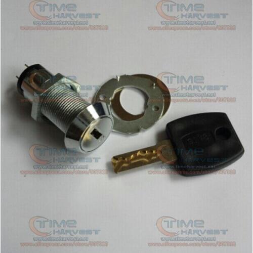 10 pcs 28mm Zinc Alloy bonus point Cam Lock with same keys / arcade cabinet point lock / slot game machine parts / door lock