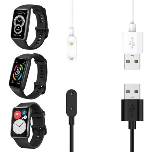 Fast Charging Cable For Huawei Band 6 Pro / Watch Fit ES 4X USB Charging Magnetic Dock For Honor Band 6 Bracelet Charger Adapter