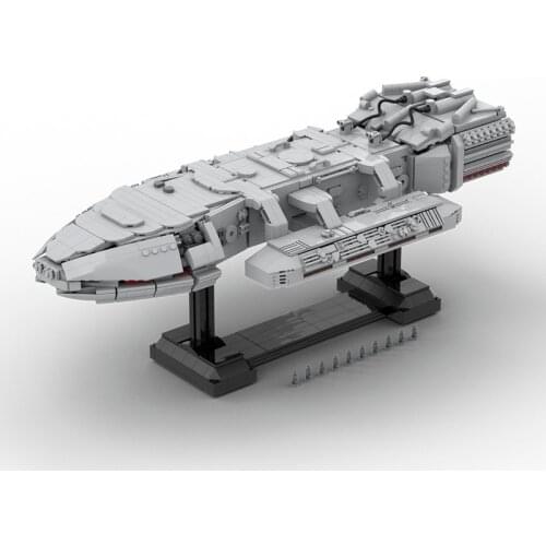 MOC Galacti Battlestaes Model Classic Scene Collection Accessories DIY Making Spaceship Childrens Educational Toys Gifts