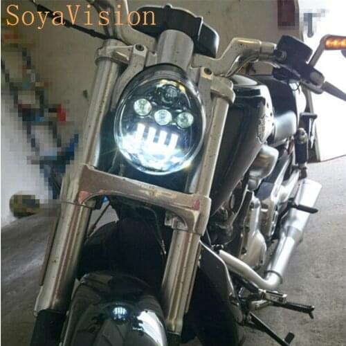 Newest Free Shipping For HD VROD V ROD VRSCR-Street Rod motorcycles HEADLIGHT Light Lamp