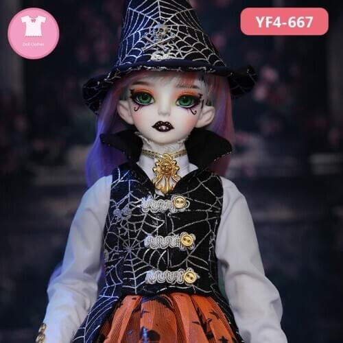 BJD Clothes Minifee Dbust body girl body and Bory F4 boy body 1/4 BJD SD Dress Beautiful Doll Outfit Accessories luodoll