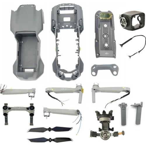 Original DJI Mavic Air 2s Forward Vision Module Flexible Flat Signal Cable Drone Repair Parts Camera Lens frame w/ P-axis motor