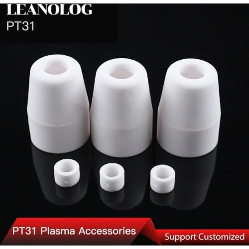 20 pcs PT31 Torch Consumables Cutting Shiled Cups or Gas Ring for Cut40 Cut30 Cut50 CT520 Inverter Plasma Cutter