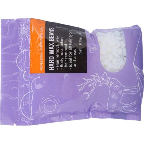 Wax For Depilation Depilation 100g Hard Wax Bean Transparent Hair Removal Wax Bean Body Hair Removal Wax Beans Epilator Hair