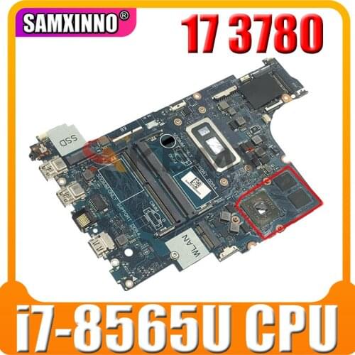 100% working for dell inspiron 17 3780 motherboard 0WTTRR EDI73 LA-G711P with i7-8565u inbuilt and tested ok