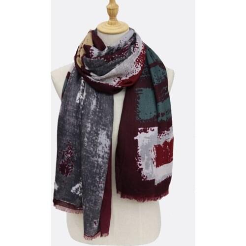 2018 winter luxury brand high quality fashion Polyester big size Scarf Shawl for long Women shawls and wraps stoles hijab cape