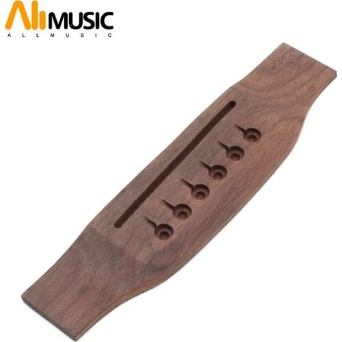 152.5MM Rosewood Bridge for 41' 6 String Folk Guitar Acoustic Guitar Bridge Guitar Parts