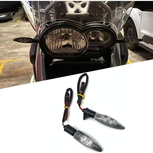 For BMW R1200GS R1250GS ADV F750 F800GS F800R S1000RR XR Retrofit Motorcycle Front And Rear LED Turn Signal Light Indicator Lamp