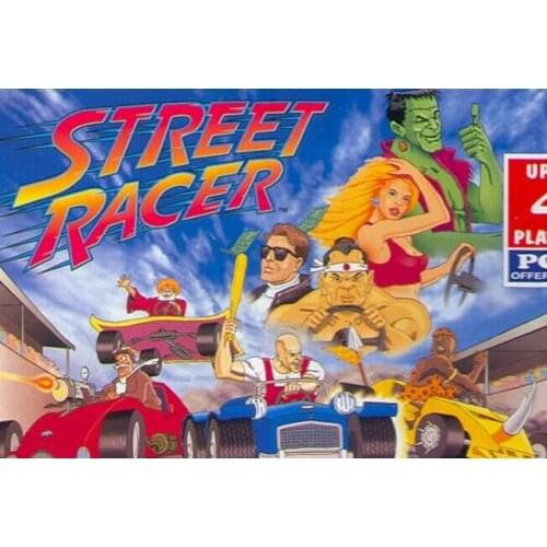 Hot Selling 16bit 46pin Super Game Card - Street Racer