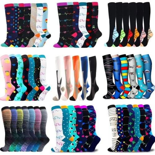 Dropship Compression Socks Batch Varicose Veins Nurses Footballl Soccer Socks Outdoor Running Pressure Stockings Wholesale