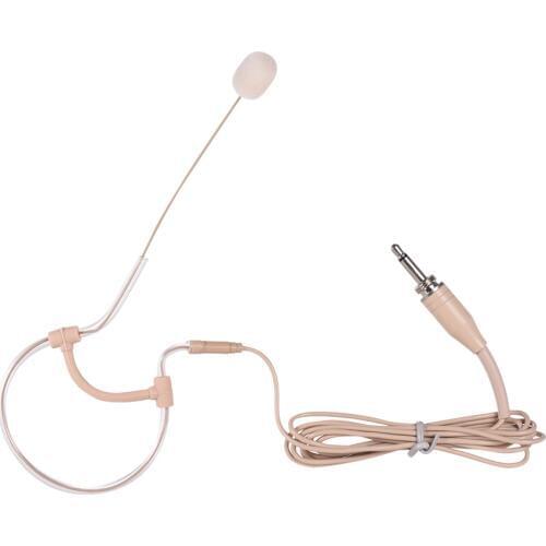 Lightweight Single Ear-Hook Condenser Microphone Mic 3.5mm Plug for Smartphone DSLR Camera Camcorder Computer PC Laptop