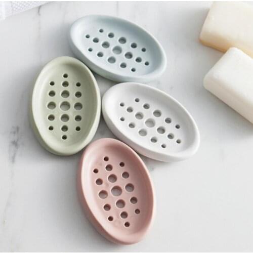 Soap Dish Ventilation Multi-function Silicone Square Brush Soap Storage 2 in 1 Dish for Bathroom