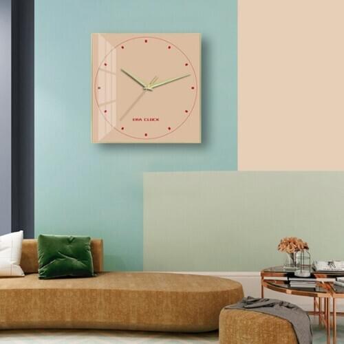 New Fashion Art Wall Clock Simple Light Luxury Wall Clock Large Size Bedroom Clock Modern Design For Home