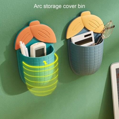 Practical Toothpaste Rack Wall-Mounted Corn Toothbrush Holder Punch-Free Hanging Storage Rack Bathroom Decorative Wall Shelf