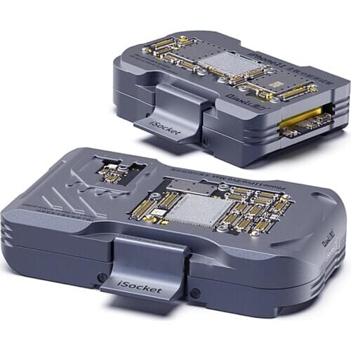 Qianli Isocket PCB Testing Fixture For IPhone 11 11PRO PRO Max Motherboard Function Test Jig MainBoard Layered Testing Frame