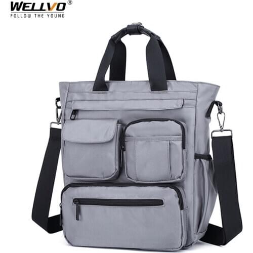Men High-quality Oxford Business Handbag Male Waterproof Casual Shoulder Messenger bags Large-capacity Crossbody bag XA668ZC