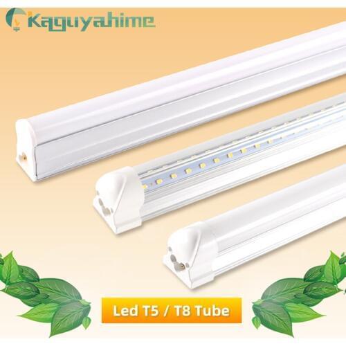 Kaguyahime LED T5 Tube T8 Light 220V 30CM 60CM LED RGB Fluorescent Lamp Tube T8 Integrated Lamp 6W 10W 20W Color Lampara Ampoule