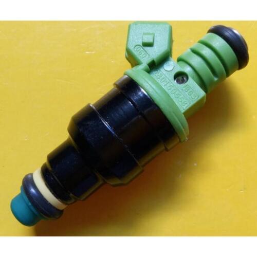 4pcs / Set Green Top High Impedance Fuel Injectors 440CC 0280150558 0280 150 558 Nozzles for Tuning and Racing Cars