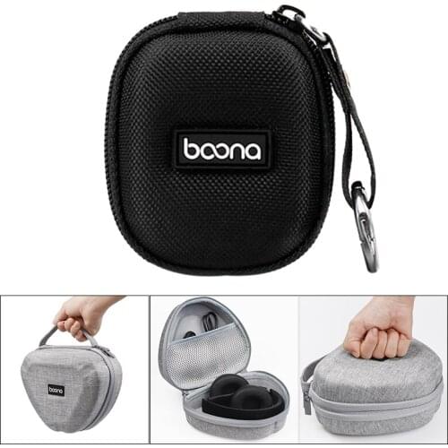BOONA Hard Case for Airpods1/2 Headphones, Portable Anti-Drop Travel Case Protective Cover Storage Bag