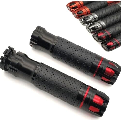 For Suzuki VS800 VZ800 vz 800 DL1000 DL650 dl 1000 Universal Motorcycle Handle Grips Ends Racing handlebar CNC 22mm 7/8"