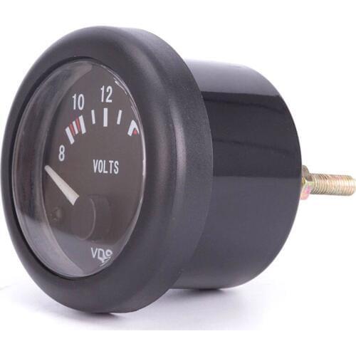 VDO Voltage Gauge 12V VDO Battery Voltmeter Unit Voltmeter Instrument Accessories