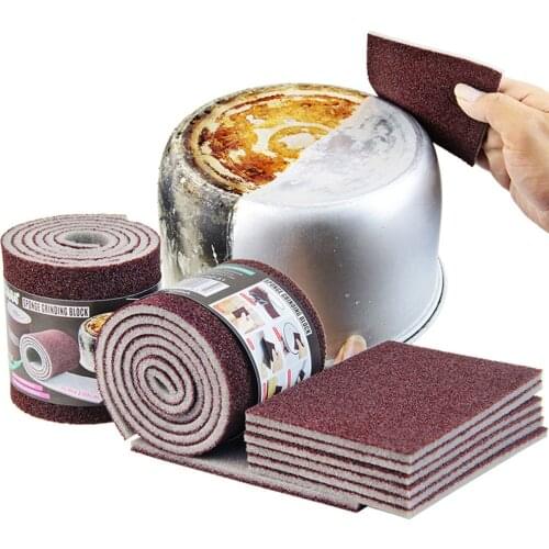 Kitchen Magic Sponge Eraser Emery Melamine Sponge for Removing Rust Pan Pot Dish Cleaning Brush Bathroom Kitchen Accessories