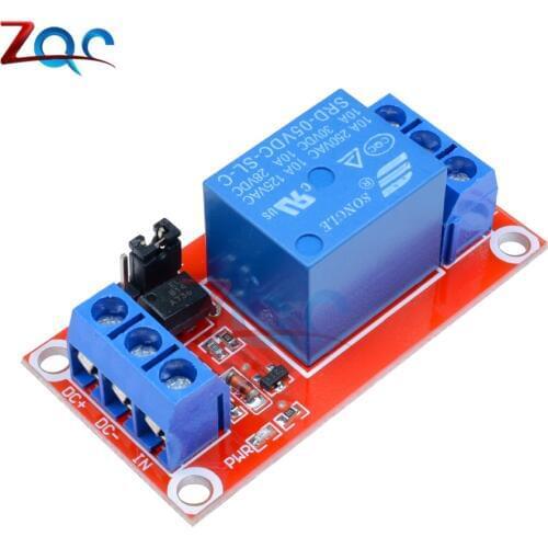 One 1 Channel 5V Relay Module Board Shield With Optocoupler Support High And Low Level Trigger Power Supply Module For Arduino