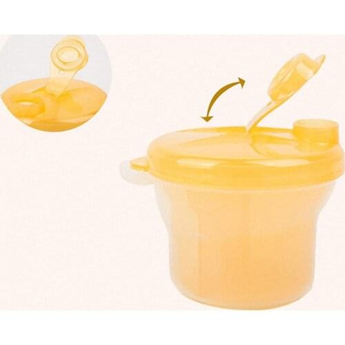1pc Portable Baby Milk Powder Formula Dispenser Safe Infant Toddler 3 Grid Food Container Storage Baby Care Feeding Box Supplies