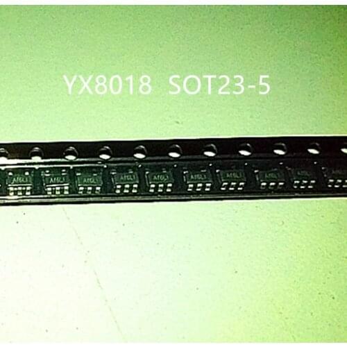50PCS NEW YX8018 YX8O18 Af6L1 AU5P1 SOT23-5 Solar lawn lamp LED control IC