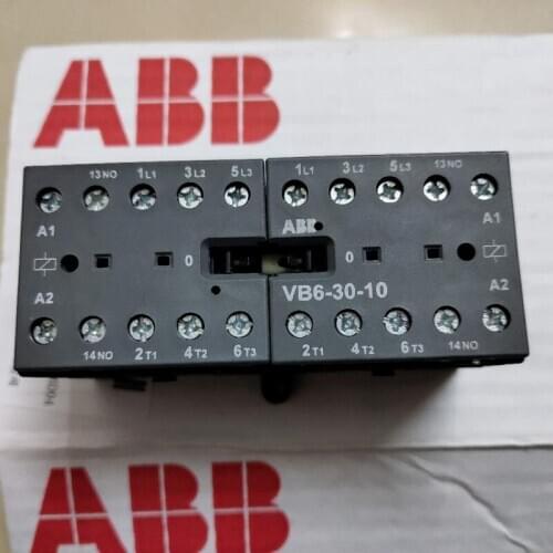 ABB VB6 3-pole mini reversing contactors AC operated VB6-30-10 VB6-30-01