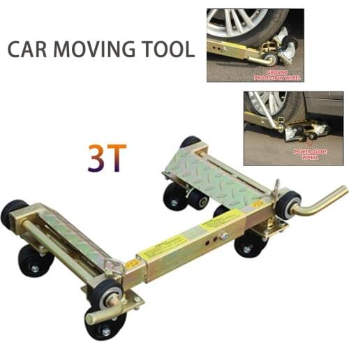Car Shifter Hydraulic Leveraged Trailer 3T Home Manual Car Mover Car Transfer Tools Small Moving Tool