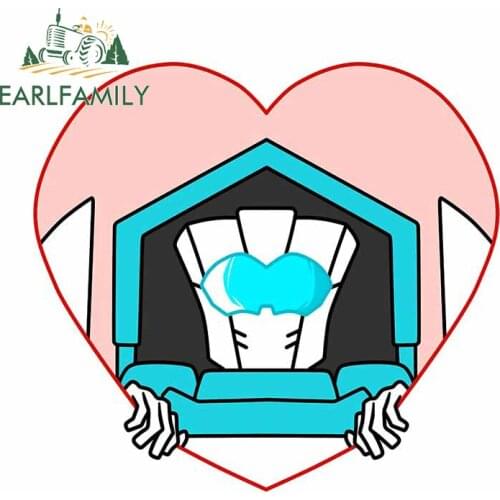 EARLFAMILY 13cm x 12.3cm for Tailgate In Your Heart Car Sticker Laptop Surfboard Decal Occlusion Scratch Car Door Protector