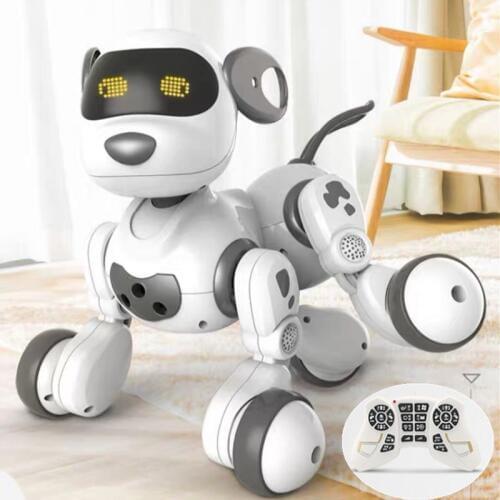 Intelligent remote control robot dog singing and dancing puzzle early educational toy USB recharge speaking playing with child