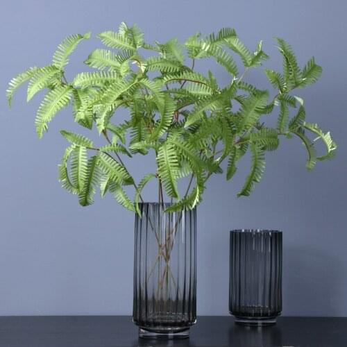 Artificial Plant 66cm Length Persia Fern Leaves for Indoor Outdoor Decor